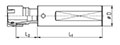 tap holder drawing